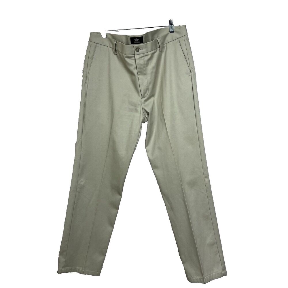 Dockers 38x32 Slim Straight Khaki Chino Pants